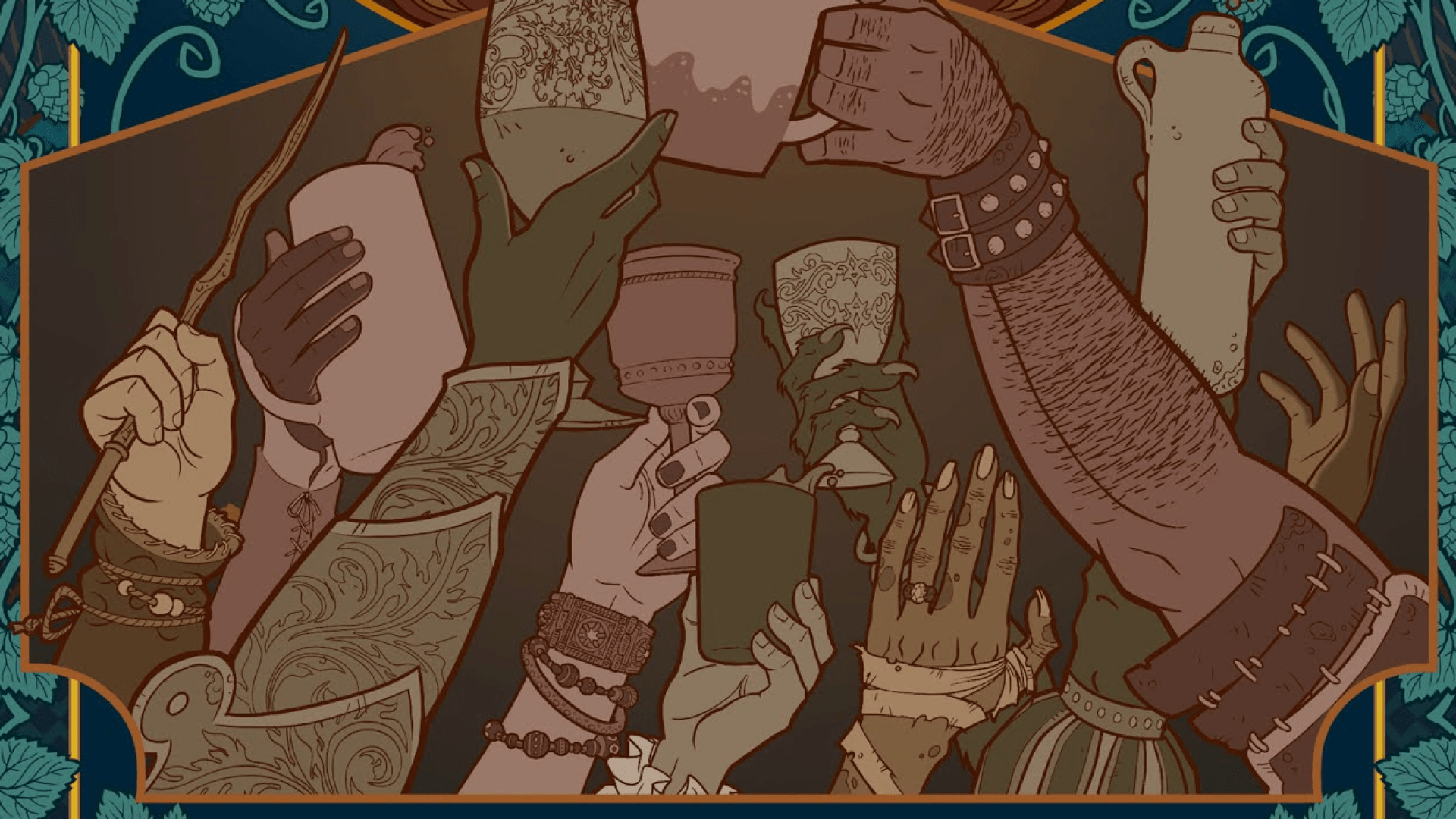 The Broken Cask - Gradient Illustrations - Premium Mobile Collection